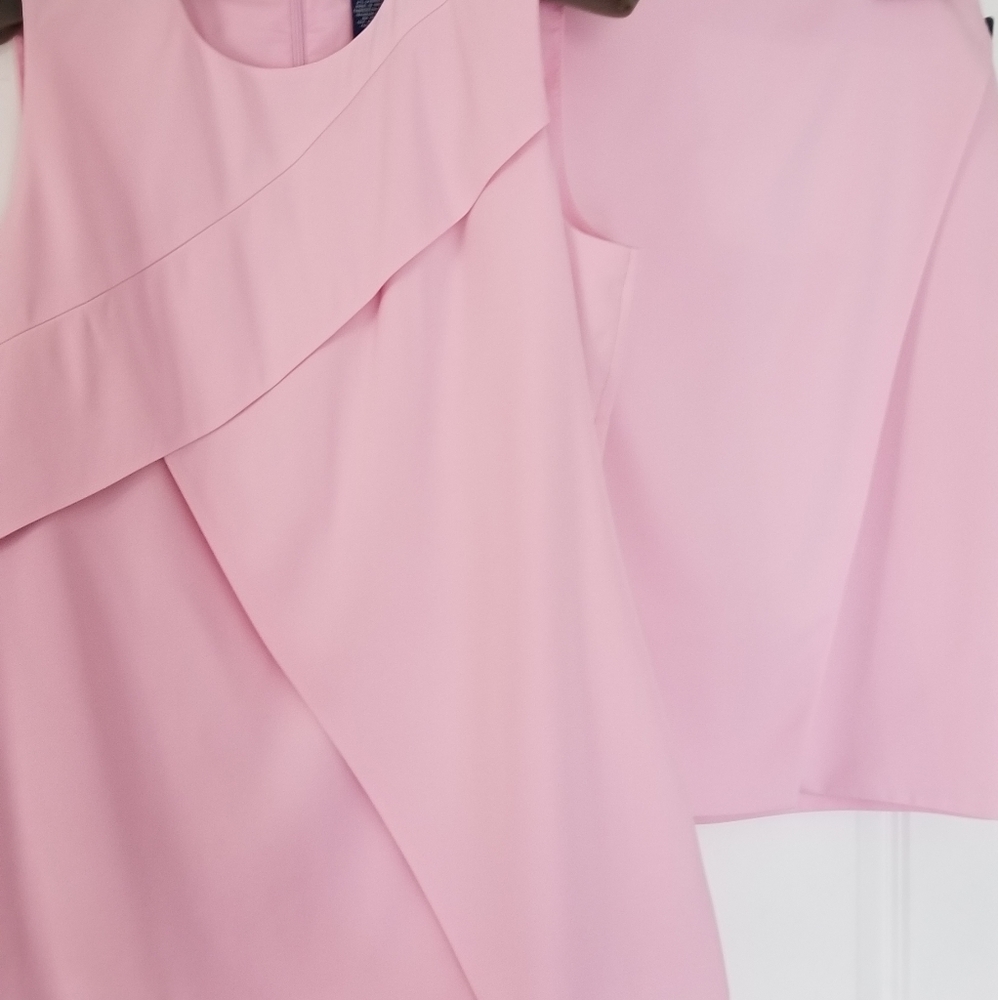 Doncaster Pink Skirt Suit. Size 8